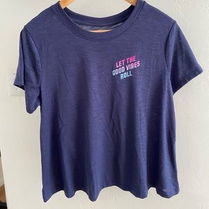 Old Navy Tee “Let the good times roll”